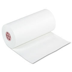 PACON CORPORATION Kraft Paper Roll  40 Lbs.  18in X 1000 Ft  White; UNIT OF MEASURE: RL