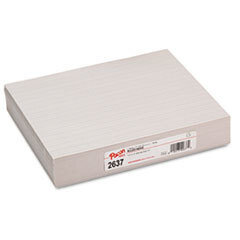 PACON CORPORATION Skip-A-Line Ruled Newsprint Paper  30 Lbs.  11 X 8-1/2  White  500 Shts/pack; UNIT OF MEASURE: PG