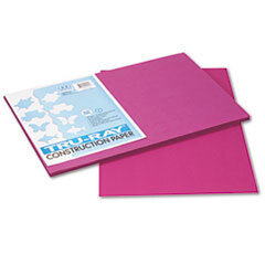 PACON CORPORATION Tru-Ray Construction Paper  76 Lbs.  12 X 18  Magenta  50 Sheets/pack; UNIT OF MEASURE: PG