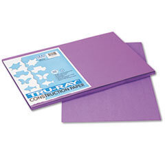 PACON CORPORATION Tru-Ray Construction Paper  76 Lbs.  12 X 18  Violet  50 Sheets/pack; UNIT OF MEASURE: PG