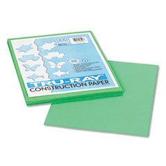 PACON CORPORATION Tru-Ray Construction Paper  76 Lbs.  9 X 12  Festive Green  50 Sheets/pack; UNIT OF MEASURE: PG