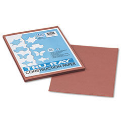 PACON CORPORATION Tru-Ray Construction Paper  76 Lbs.  9 X 12  Warm Brown  50 Sheets/pack; UNIT OF MEASURE: PG