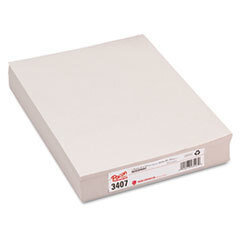 PACON CORPORATION White Newsprint  30 Lbs.  9 X 12  White  500 Sheets/pack; UNIT OF MEASURE: PG
