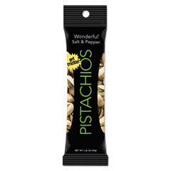 PARAMOUNT FARMS INC. Wonderful Pistachios  Salt &amp; Pepper  1.25oz Pack  12/box; UNIT OF MEASURE: BX