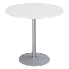 SAFCO PRODUCTS Entourage Table Base  18in Dia. X 29h  Silver; UNIT OF MEASURE: EA
