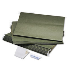 SAFCO PRODUCTS Hanging File Folders  Compressed Paper Fiber  18 X 14  Green  25/box; UNIT OF MEASURE: BX