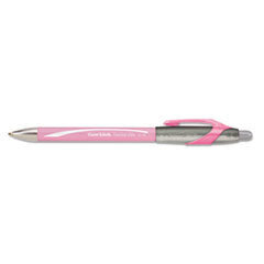 SANFORD Flexgrip Elite Pink Ribbon Pen  Ballpoint  Retractable  Black Ink  Medium  Dozen; UNIT OF MEASURE: DZ