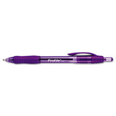 SANFORD Profile Ballpoint Retractable Pen  Purple Ink  Bold  Dozen; UNIT OF MEASURE: DZ