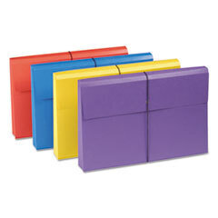 SMEAD MANUFACTURING CO. 2in Accordion Expansion Antimicrobial File Wallet  Legal  Four Colors  4/pack; UNIT OF MEASURE: PG