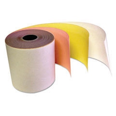 TST/IMPRESO  INC. Carbonless Receipt Rolls  3-Ply  3in X 67 Ft  White/canary/pink  60/carton; UNIT OF MEASURE: BX