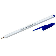AbilityOne 7520010589977 Ballpoint Stick Pen  Blue Ink  Medium  Dozen UNIT OF MEASURE: DZ