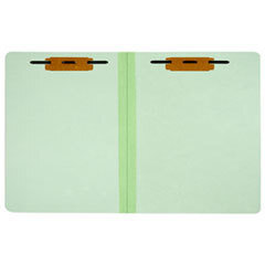 AbilityOne 7530000431194 Pressboard File Folder  Full Top Tab  Letter  Light Green  100/box UNIT OF MEASURE: HU