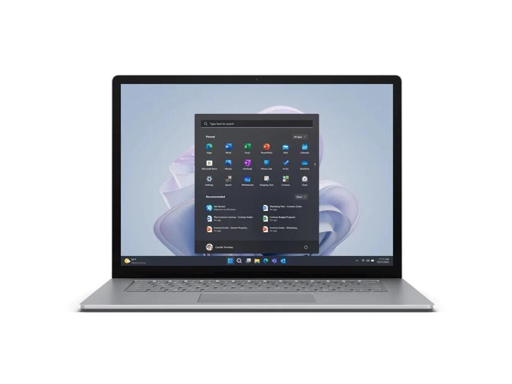 Microsoft Surface Laptop 5 15in i7/16/256 CM TAA W11 SC English Win11 Platinum United States Government 1 License US Government TAA