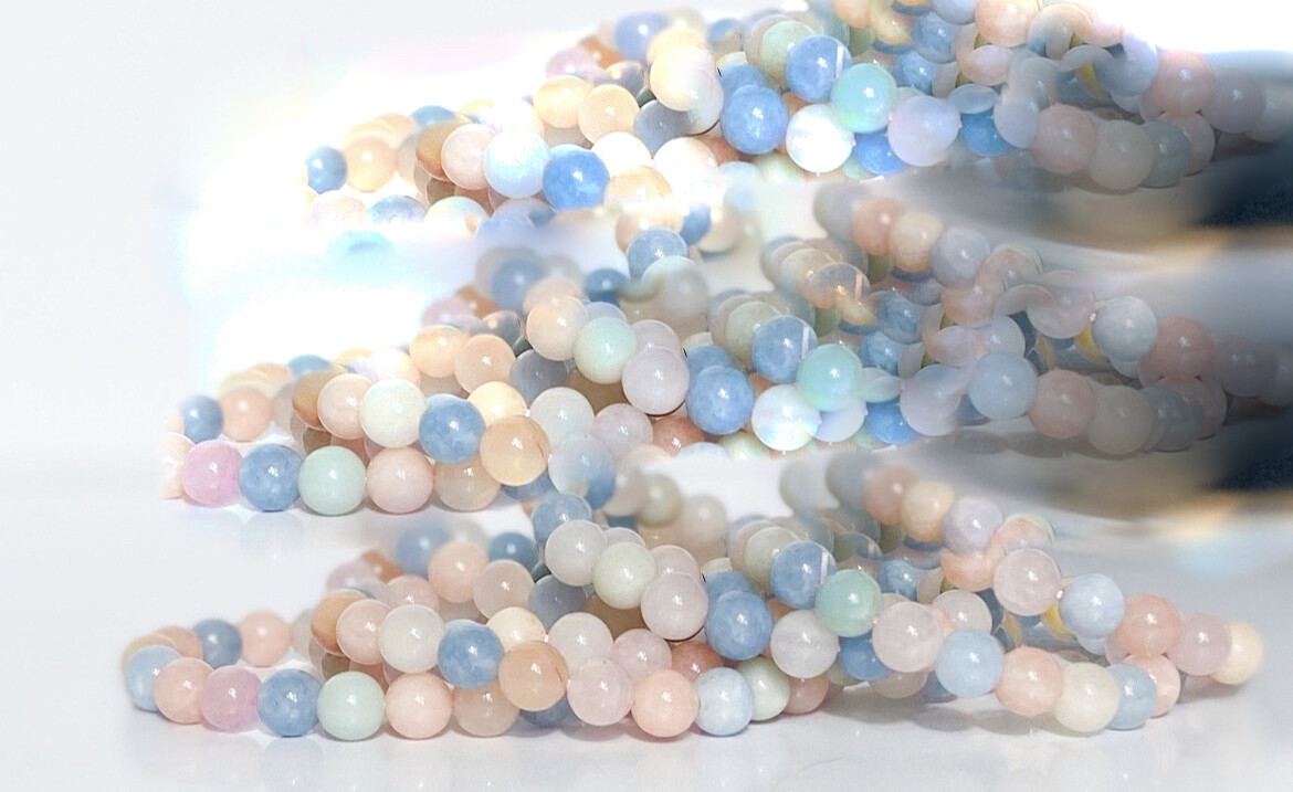 Morganite Multi Beryl Bracelet
