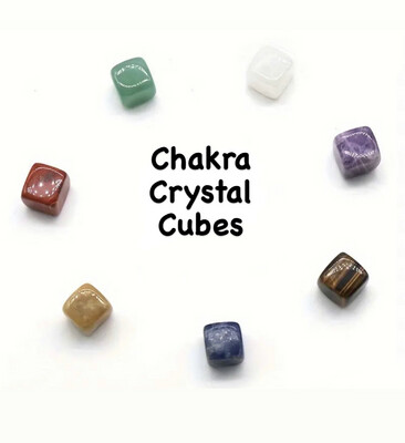 Chakra Crystal Cubes
