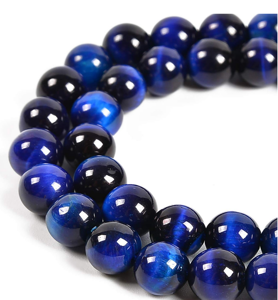 Blue Sapphire Tiger&#39;s Eye Gemstone