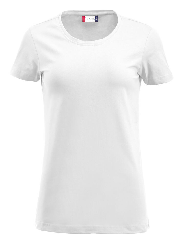 Maglietta T-Shirt Donna Ampio Girocollo, Colore: Bianco (00)