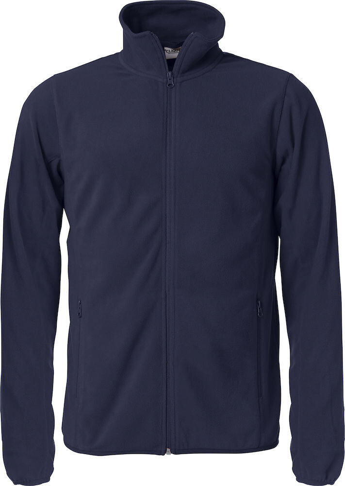 Felpa Micro Pile Fleece Jacket Uomo, Colore: Blu Navy Scuro (580)