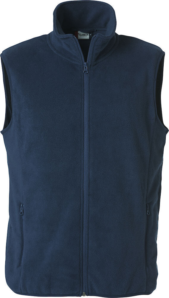 Gilet Pile Basic Polar Fleece Vest Unisex, Colore: Blu Navy Scuro (580)