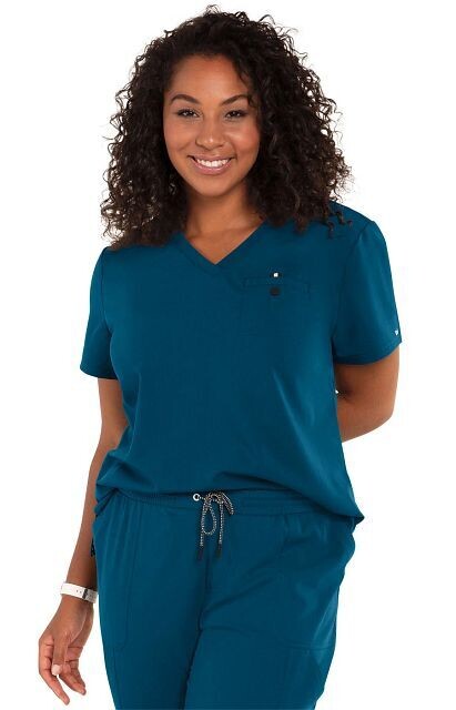 Casacca Medico Sanitaria Donna KOI NEXT GEN Ready to Work 38. Caribbean Blue