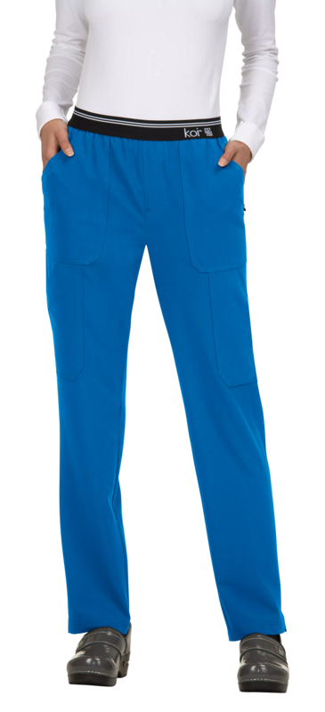 Pantaloni da Lavoro Medico Sanitario Donna KOI NEXT GEN On The Run 20. Royal Blue