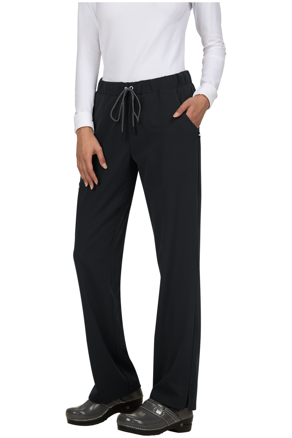 Pantaloni da Lavoro Medico Sanitario Donna KOI NEXT GEN Everyday Heroe Colore 02. Black