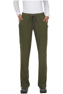 Pantaloni da Lavoro Medico Sanitario Donna KOI NEXT GEN Everyday Heroe Colore 57. Olive Green