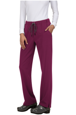 Pantaloni da Lavoro Medico Sanitario Donna KOI NEXT GEN Everyday Heroe Colore 61. Wine