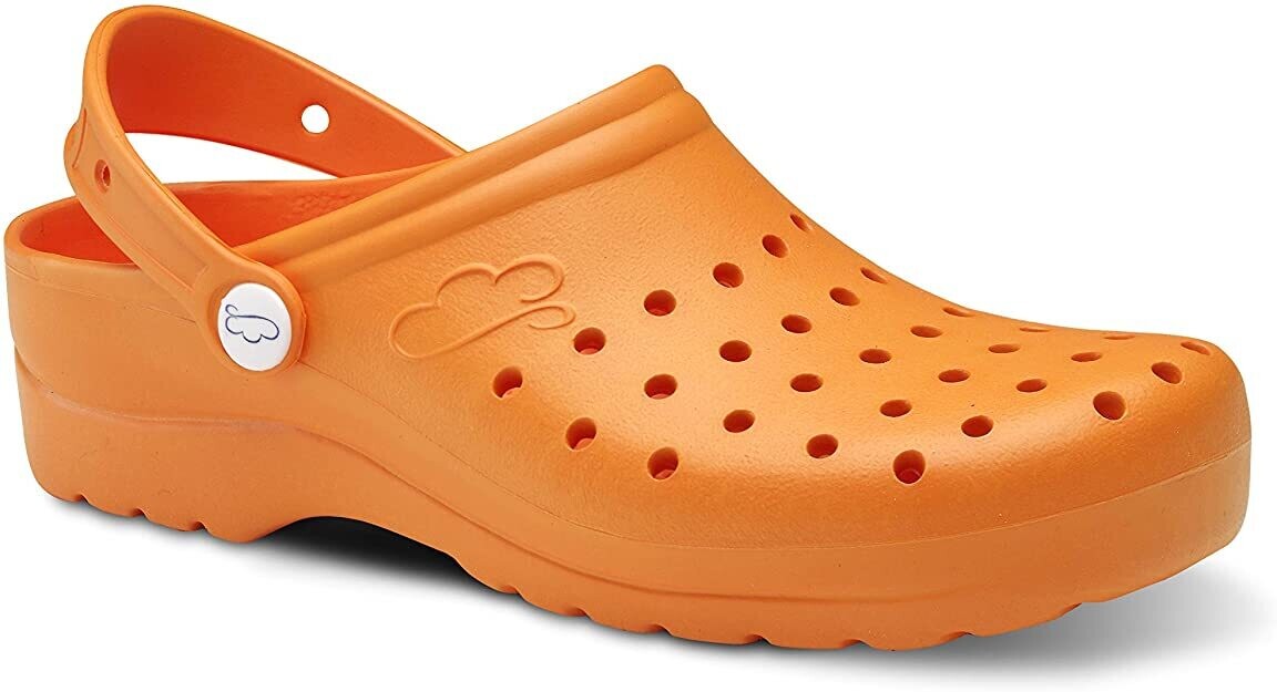 Zoccoli Sanitari Ospedalieri Scarpe da Lavoro GRUYERE, Colore: Arancione