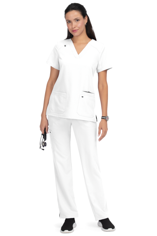 Casacca Medico Sanitaria Donna KOI NEXT GEN Hustle and Heart 01. White