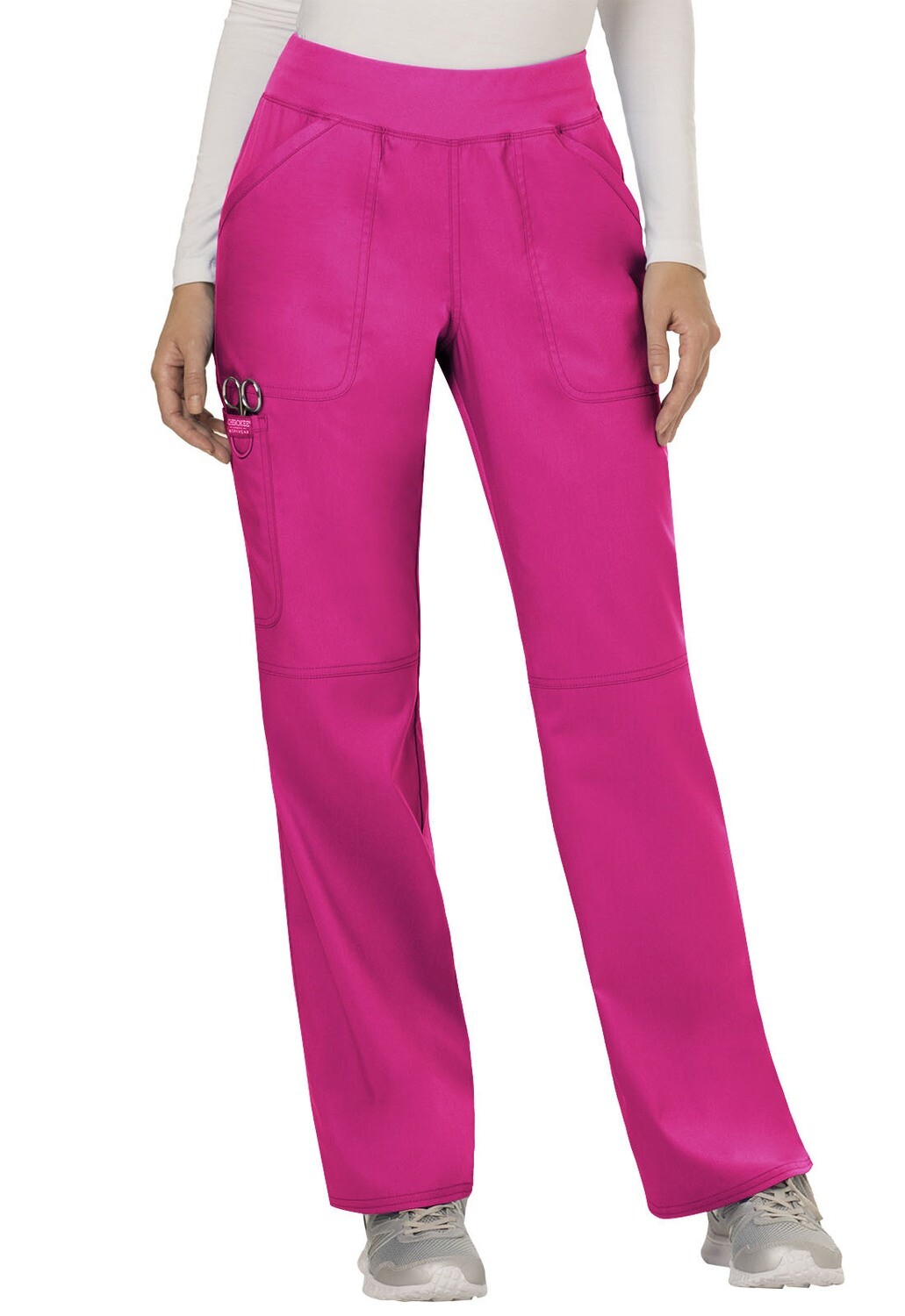 Pantaloni da Lavoro Medico Sanitario Donna CHEROKEE Revolution WW110 Electric Pink