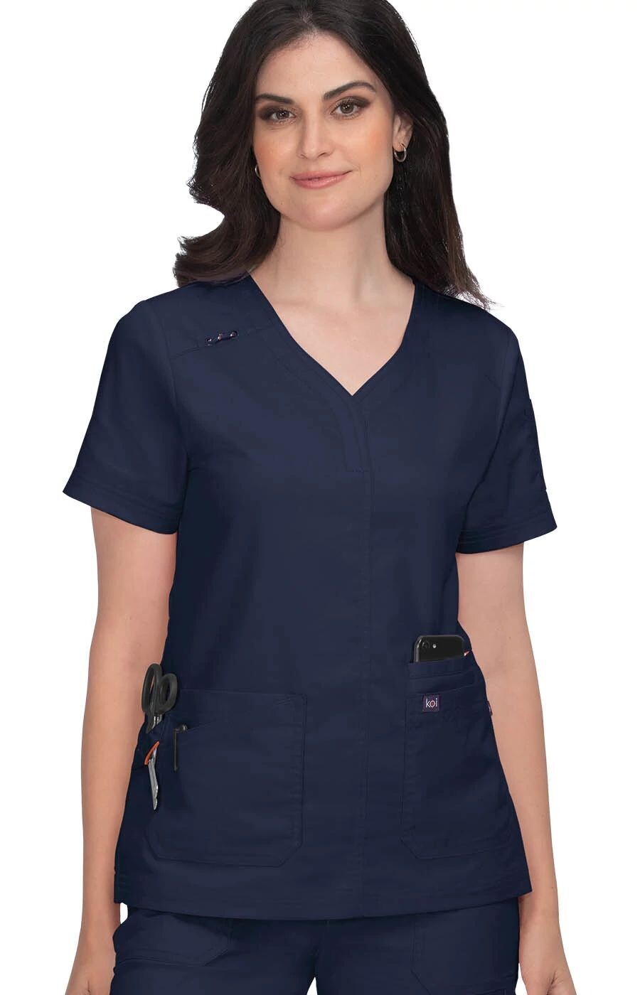 Casacca KOI STRETCH - LIV, Colore 12. Navy Blue