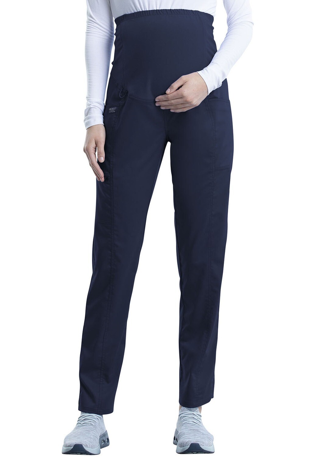 Pantalone MATERNITY per Donna Incinta Cherokee Revolution WW155 Navy