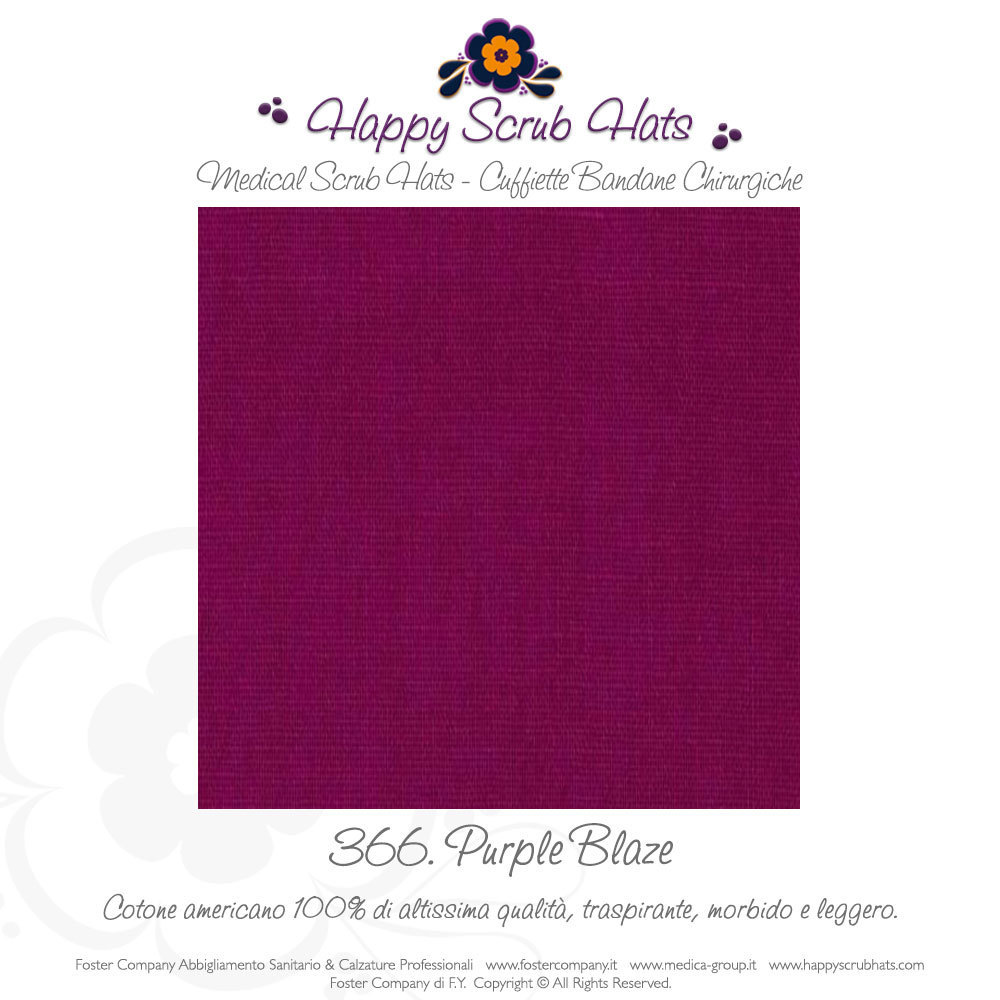 366. HAPPY SCRUB HATS Bandana Professionale Cappellino Chirurgico