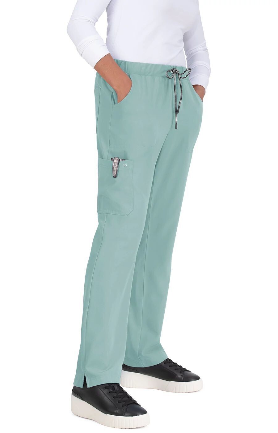 Pantaloni da Lavoro Medico Sanitario Donna KOI NEXT GEN Everyday Heroe Colore 124. Sage