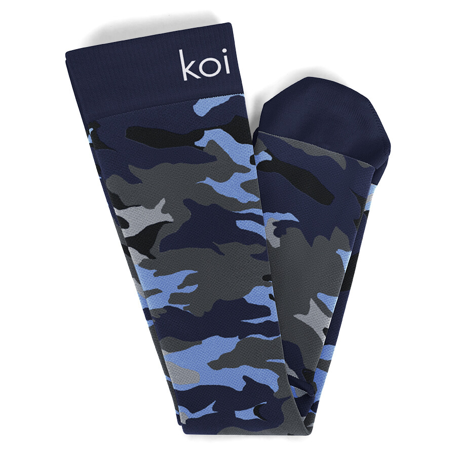 Accessori Koi Calzini a  Compressione Camo Blues