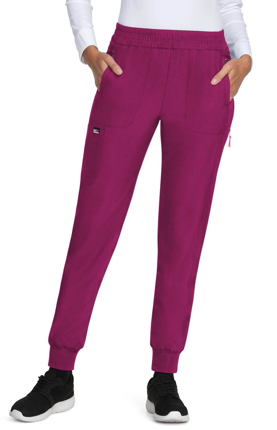 Pantaloni da Lavoro Medico Sanitario Donna KOI LITE STRETCH Power Jogger 73. Rasberry / Lampone