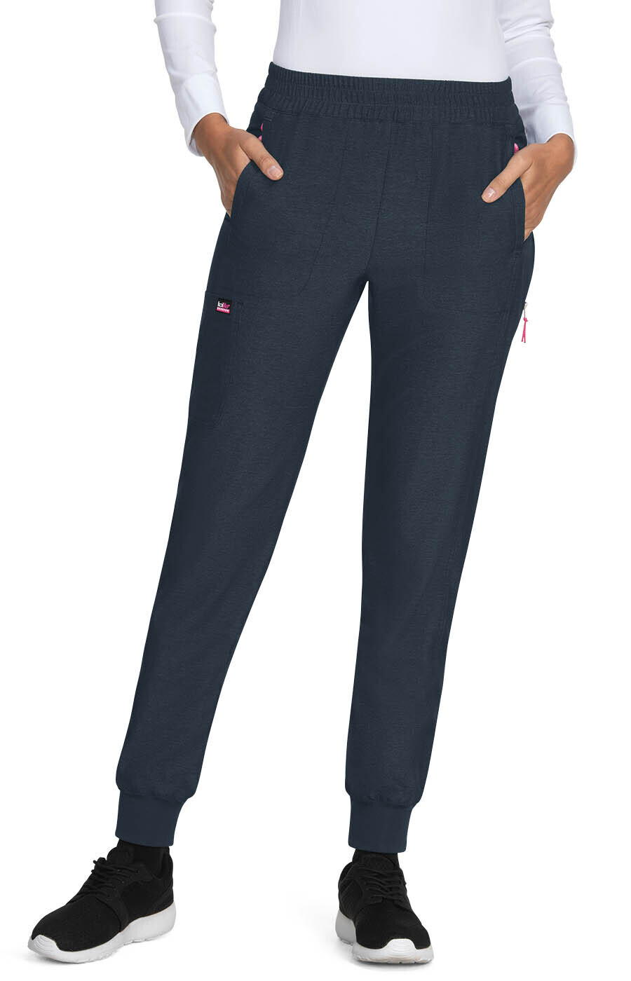 Pantaloni da Lavoro Medico Sanitario Donna KOI LITE STRETCH Power Jogger 133. Heather Navy