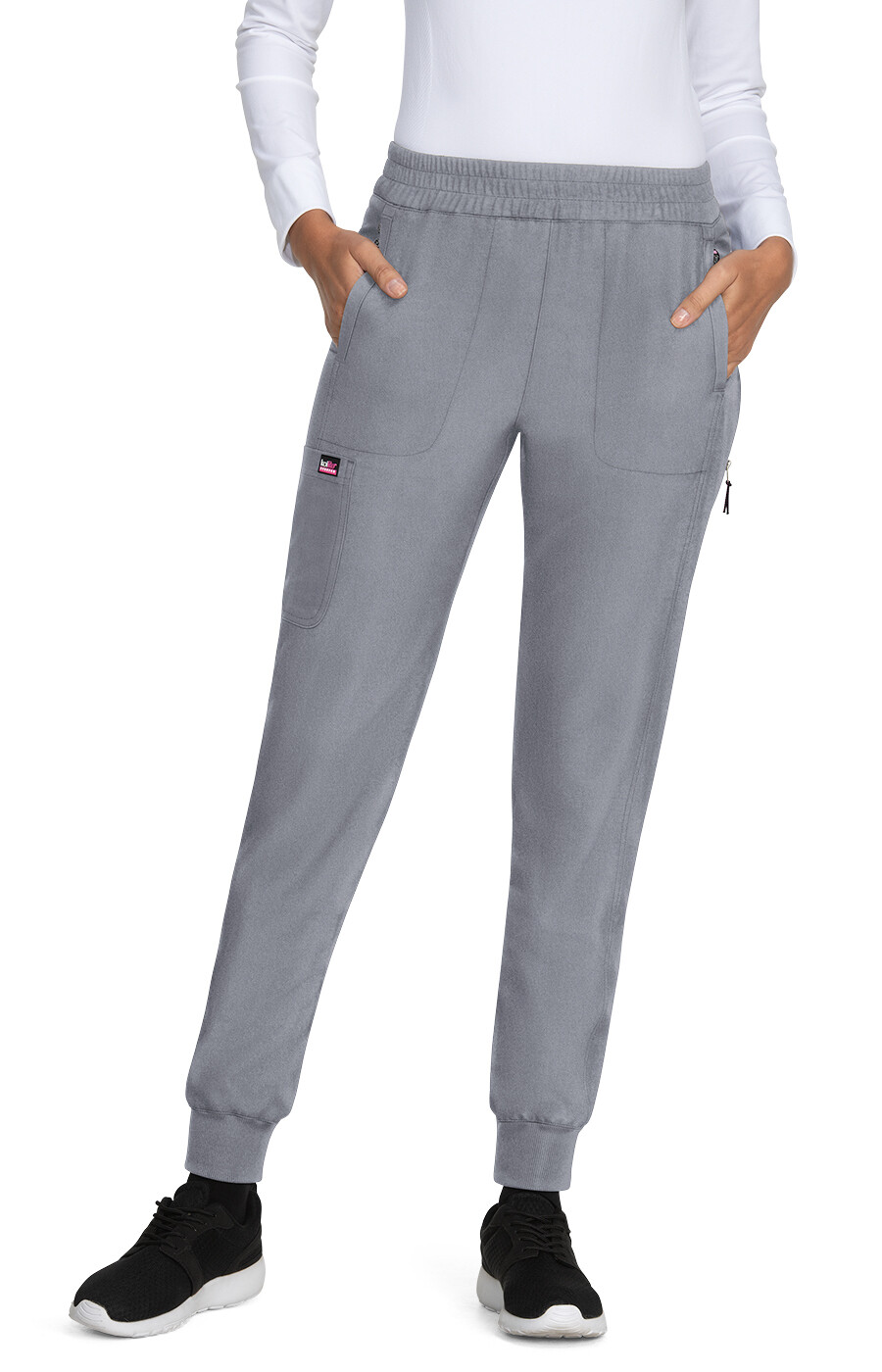 Pantaloni da Lavoro Medico Sanitario Donna KOI LITE STRETCH Power Jogger 119. Platinum Grey