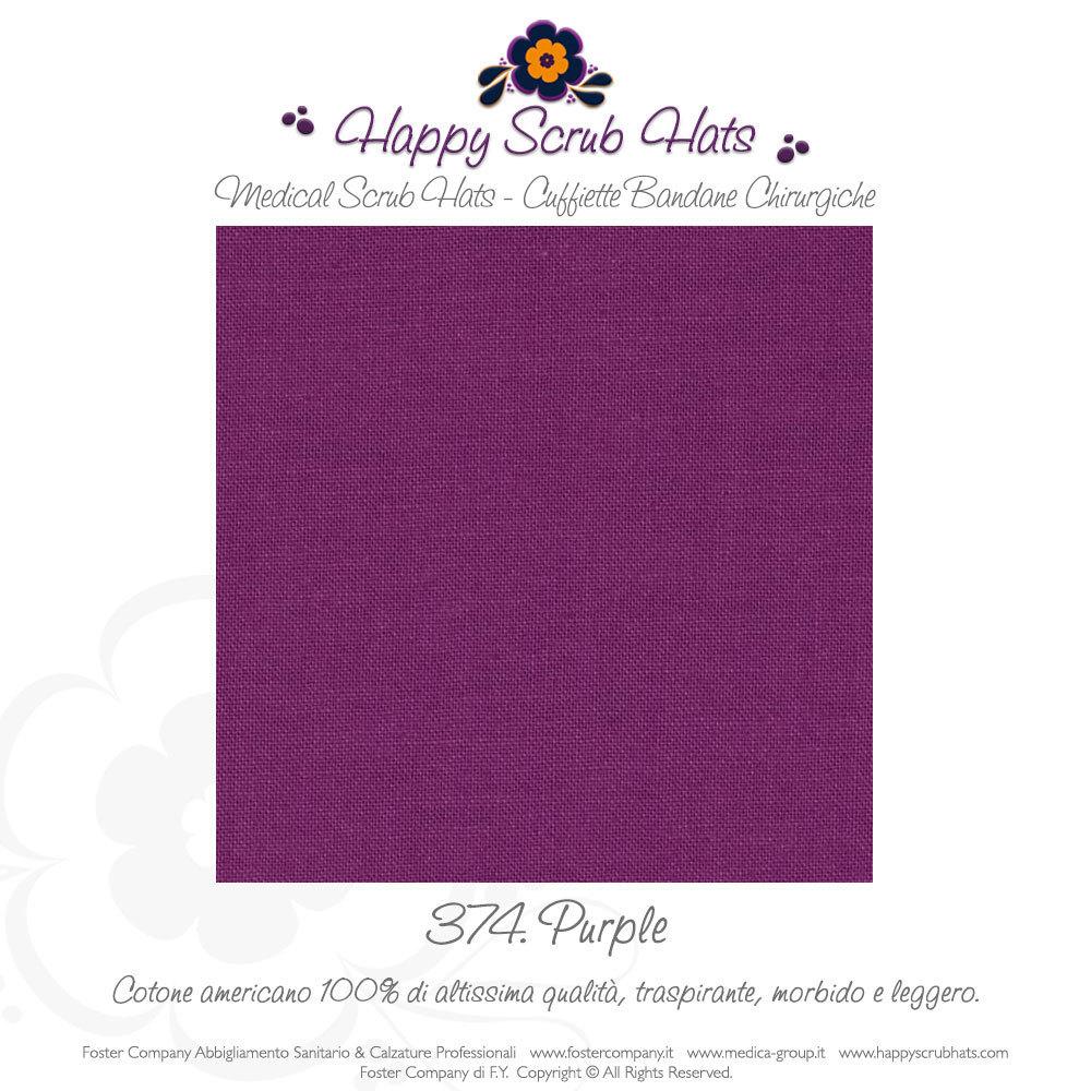374. HAPPY SCRUB HATS Bandana Professionale Cappellino Chirurgico