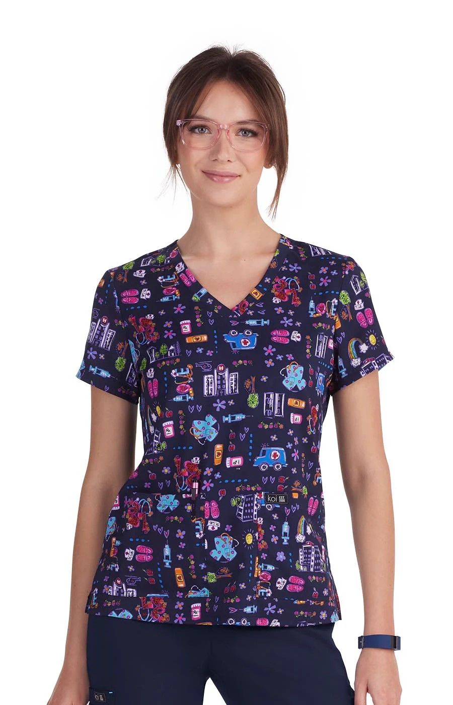 Casacca KOI PRINT LESLIE - City on Call