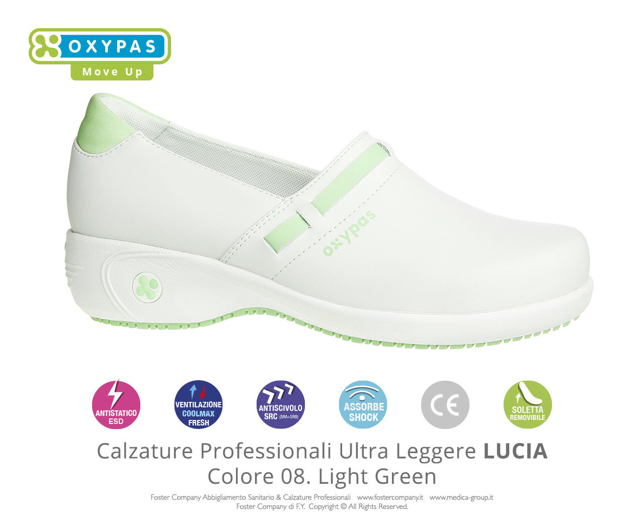 Calzature Professionali Scarpe da Lavoro OXYPAS LUCIA