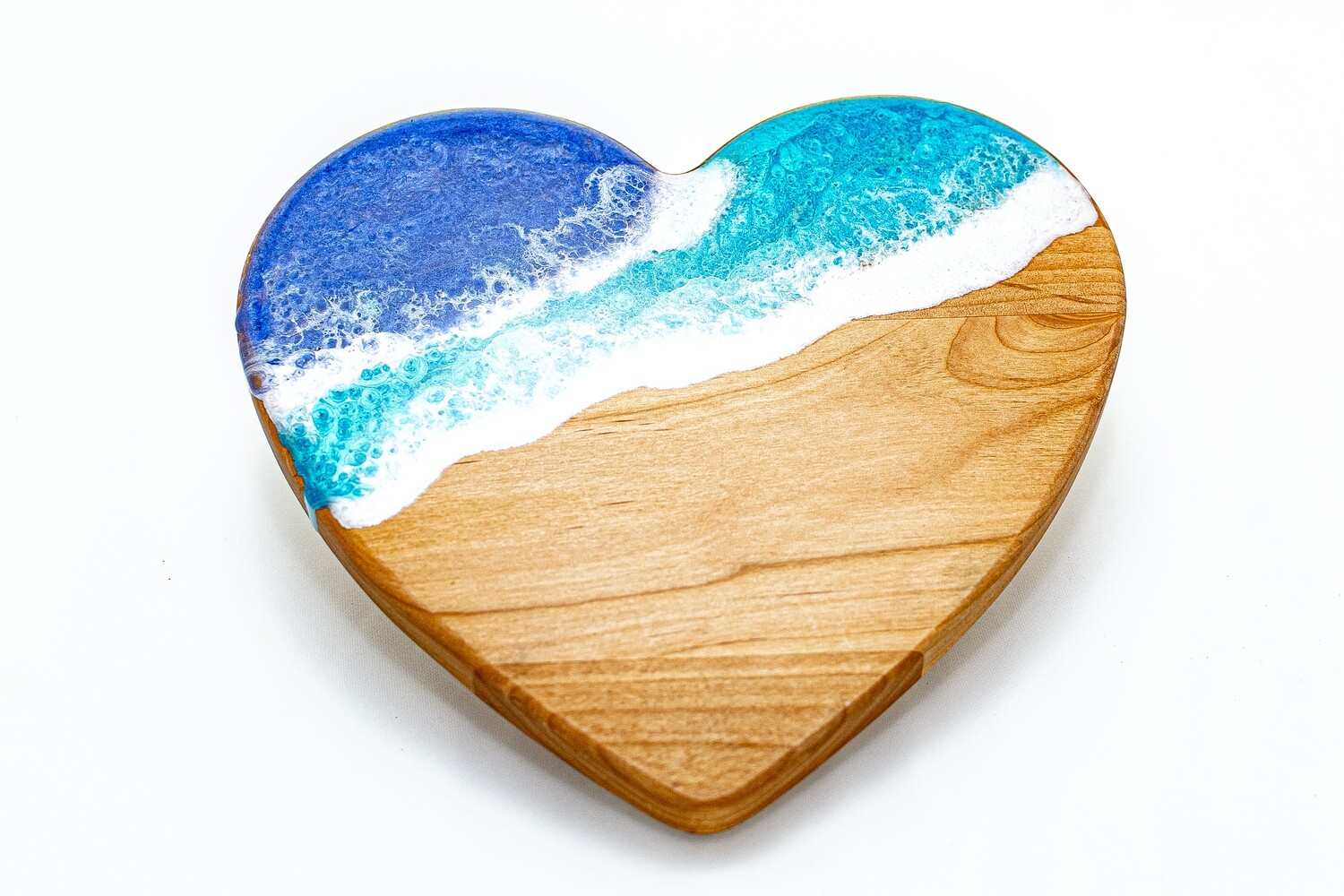 Seascape Heart Serving Board Kit