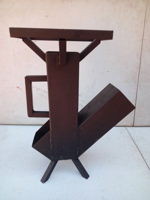ROCKET STOVE - CLEARANCE SPECIAL!!!!.  HEIGHT 500MM.