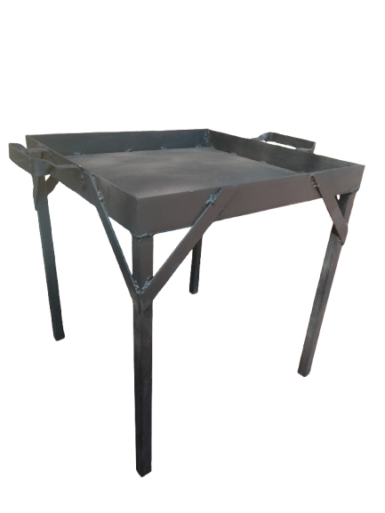 FIRE STAND - RAISED. PREVENT DAMAGES TO FLOOR SURFACES.