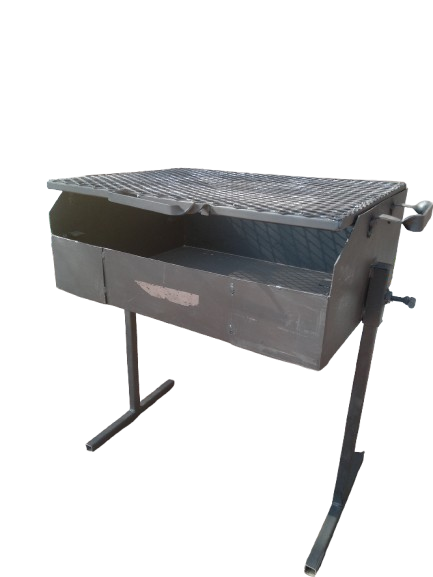 BRAAI STAND - T LEG -2 LEVEL - FAMILY BRAAI - MADE OF 2MM STEEL PLATE