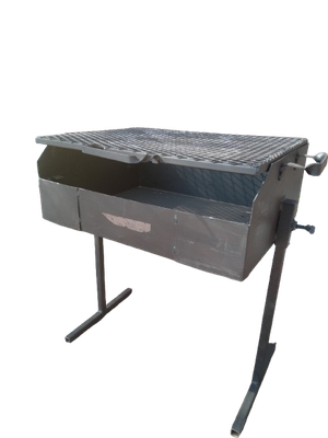 BRAAI STAND - T LEG -2 LEVEL - FAMILY BRAAI - MADE OF 2MM STEEL PLATE