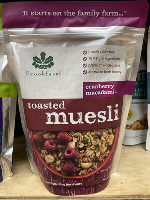 Brookfarm Museli Assorted Flavours