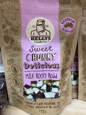 Milk Rocky Road (Kellys Candy Co)