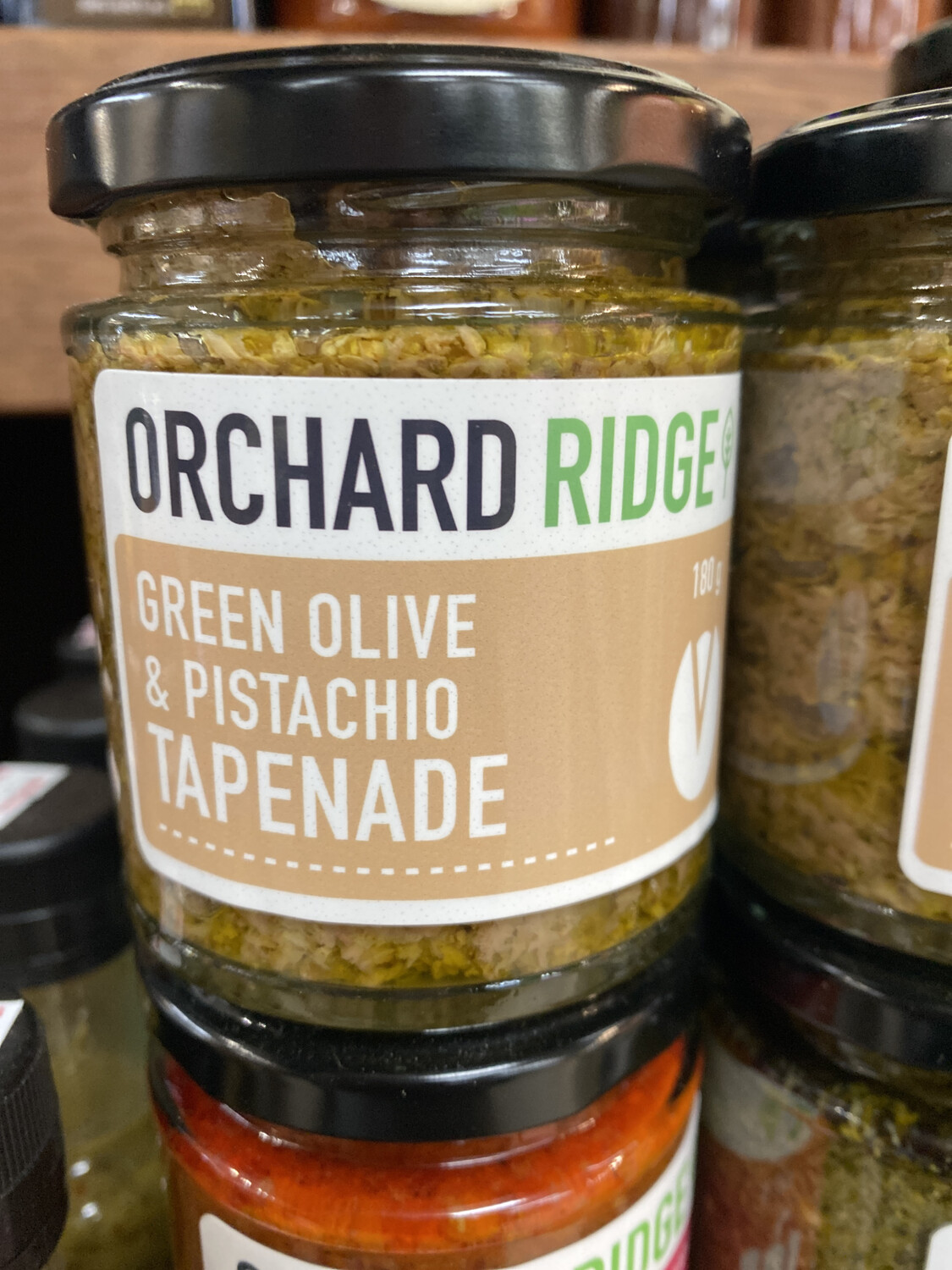 Orchard Ridge Green Olive &amp; Pistachio Tapenade